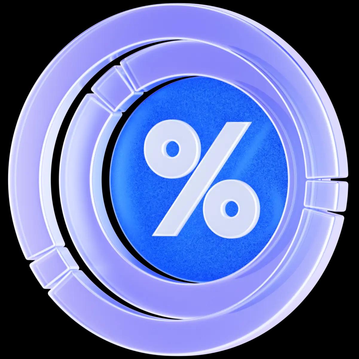 No more than 3,5% fee